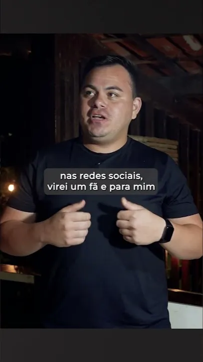 Depoimento em vídeo de Marcos Benício