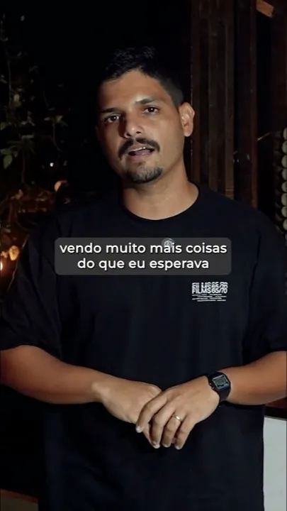 Depoimento em vídeo de Victor